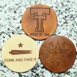 Leather Coasters