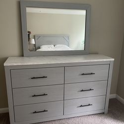 Dresser With Mirror From Ashely