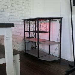 Bar cart charging station. Like new