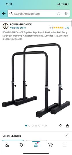 Dip Bar Calisthenics 