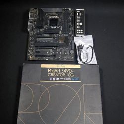 Asus ProArt Z-490 Creator 10g LGA1200 Motherboard 