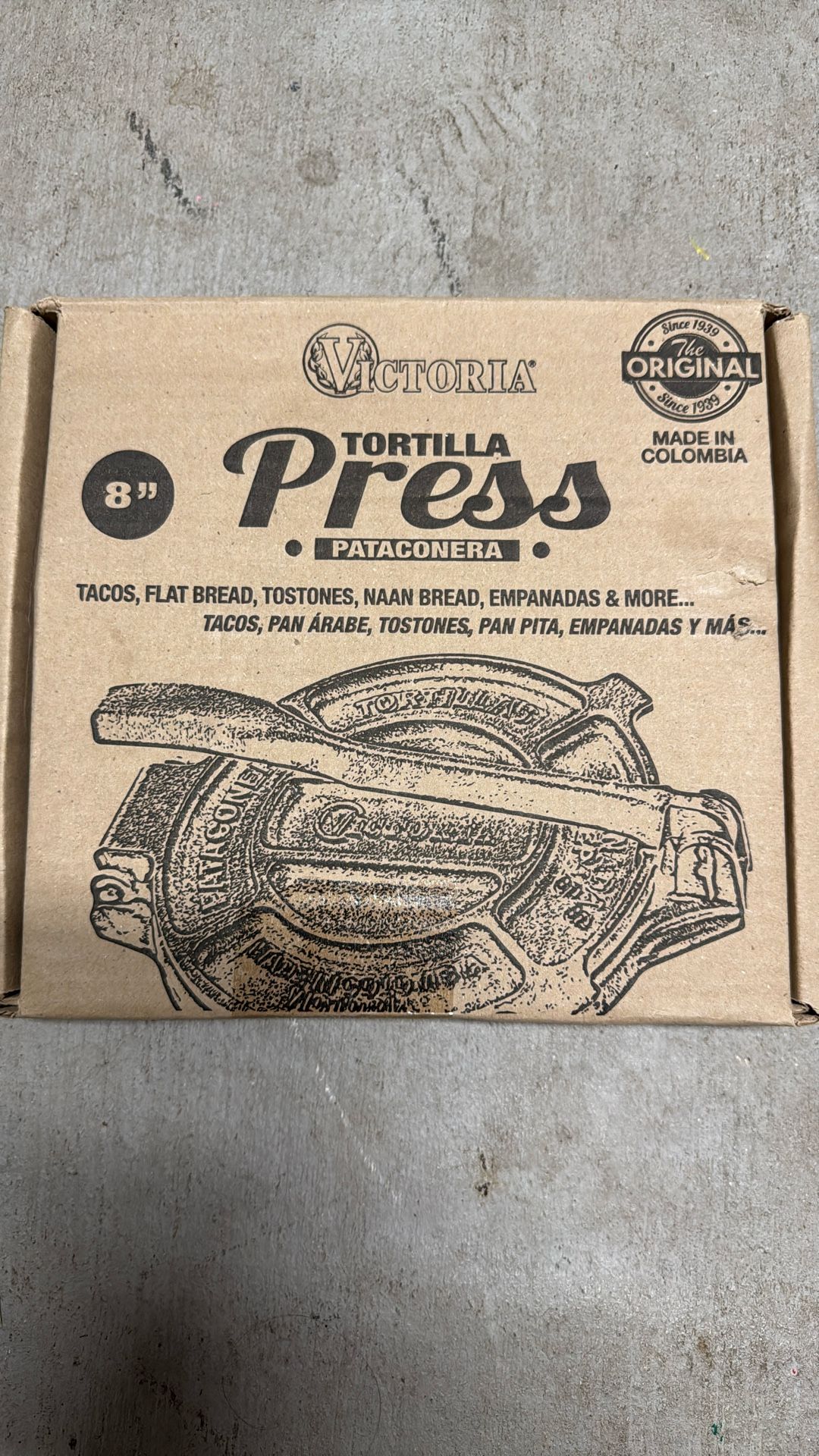 Tortilla Press (8 Inches)