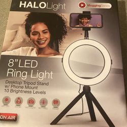 LED Ring Light For Videos And Vlogging 