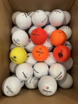 Wilson Golf Balls (34 recycled)