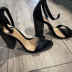 Schutz Black Heels 7 1/2 