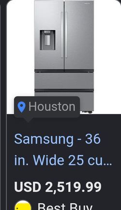 Samsung 36-Inch French Door Refrigerator