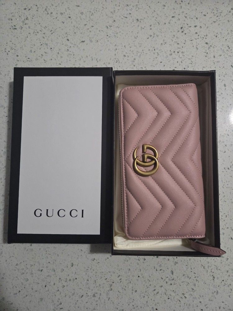Gucci Pink Wallet Women