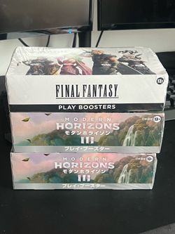 MTG Sealed Play Booster Boxes — 2x MH3 Japanese left