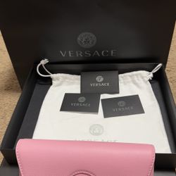 New Authentic Versace Crossbody(pink) 
