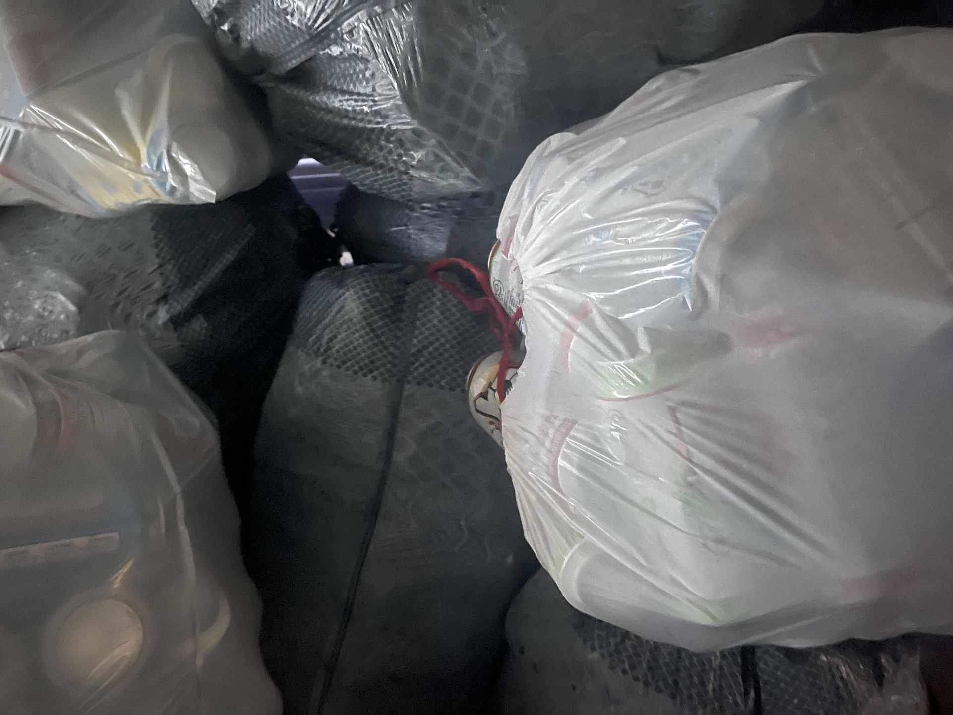 Bags Of Glass, Plastic And Metal! Cans Bottles!