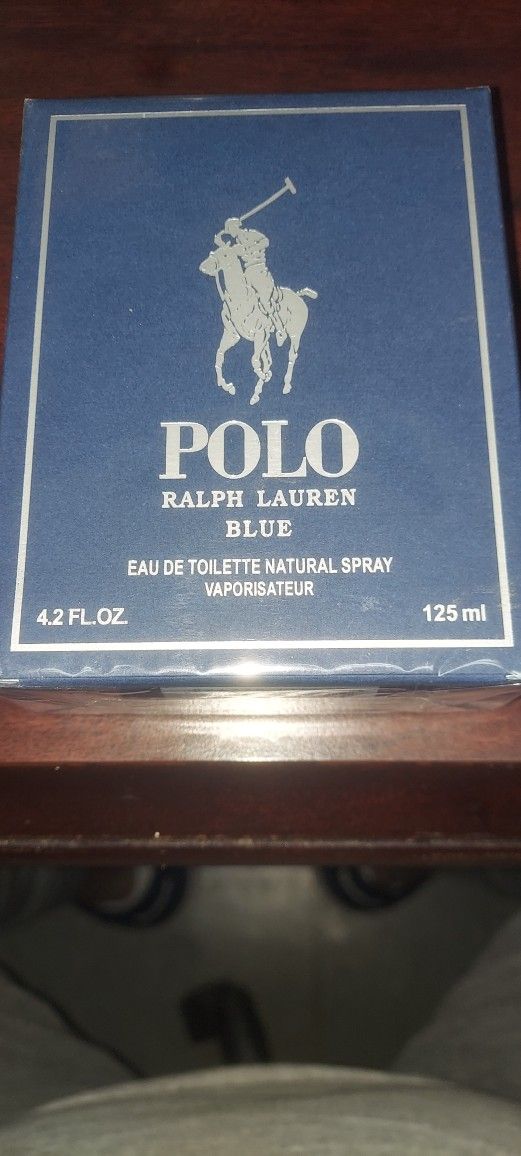 Polo Blue Ralph Lauren, Eau De Toilette, Brand New