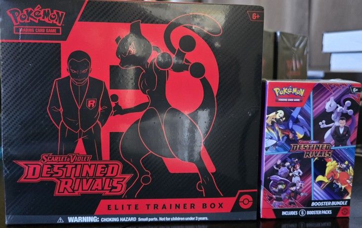Pokemon Destined Rivals ETB