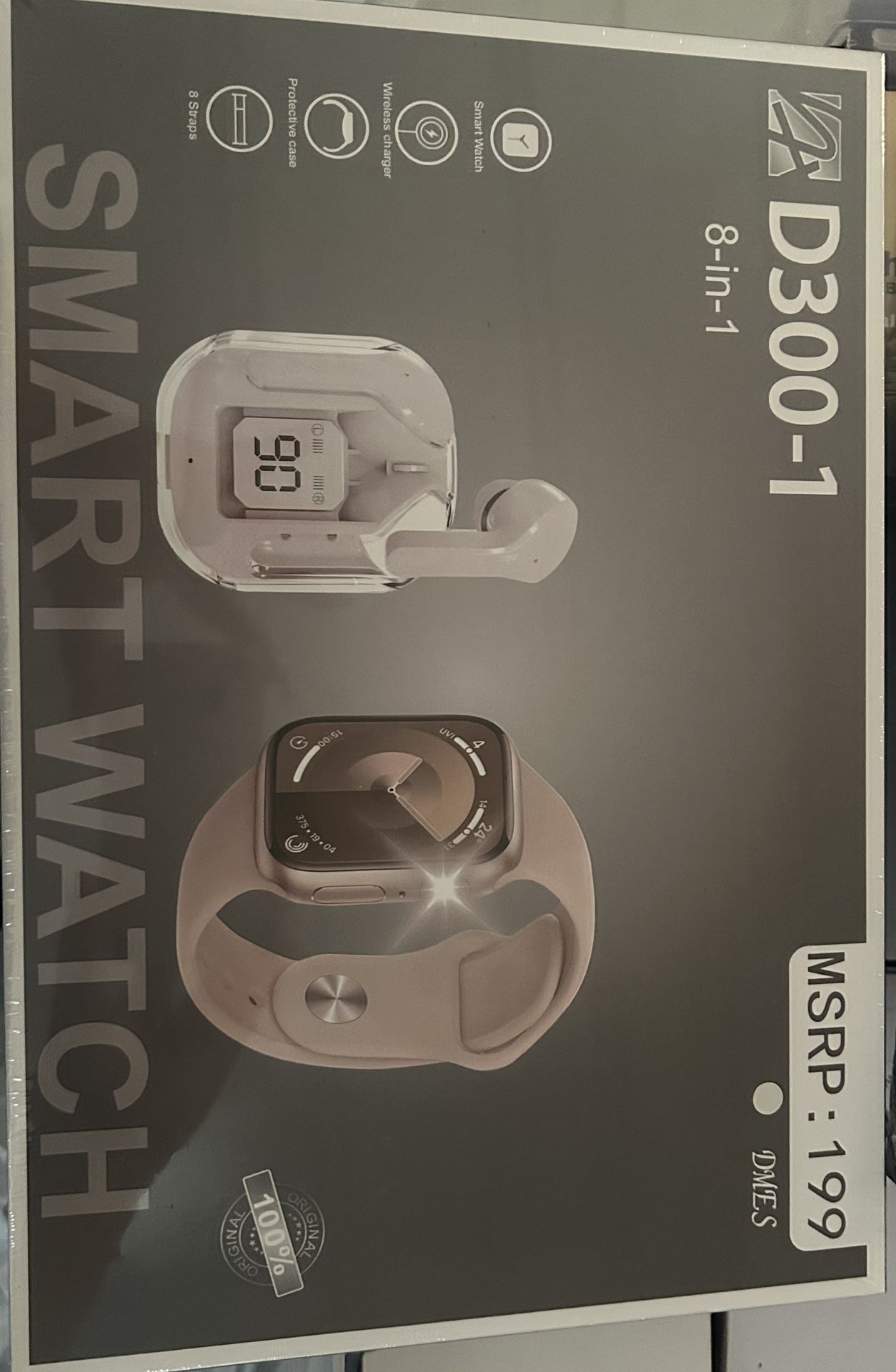 Smart watch and headphones