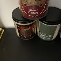 Bath And Body Works New 3 Wicks 