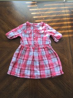 Genuine Kids Girls Plaid Dress