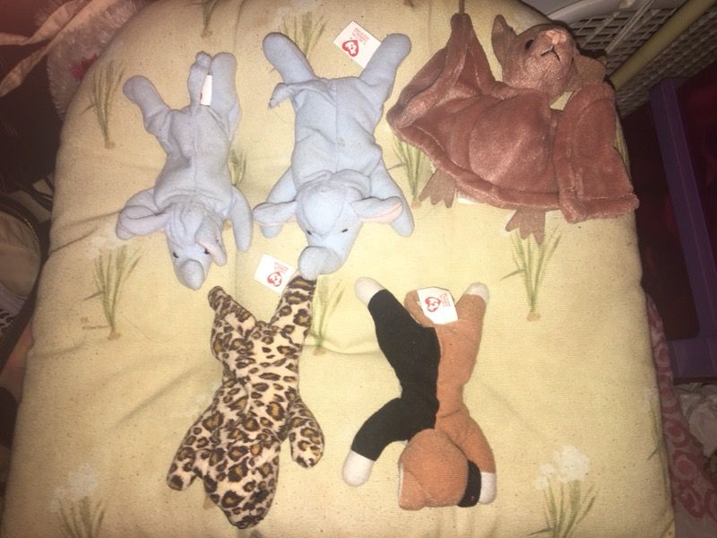 Assorted Mini TY 90s Rare McDonalds Collectibles Toy BEANIE BABIES!