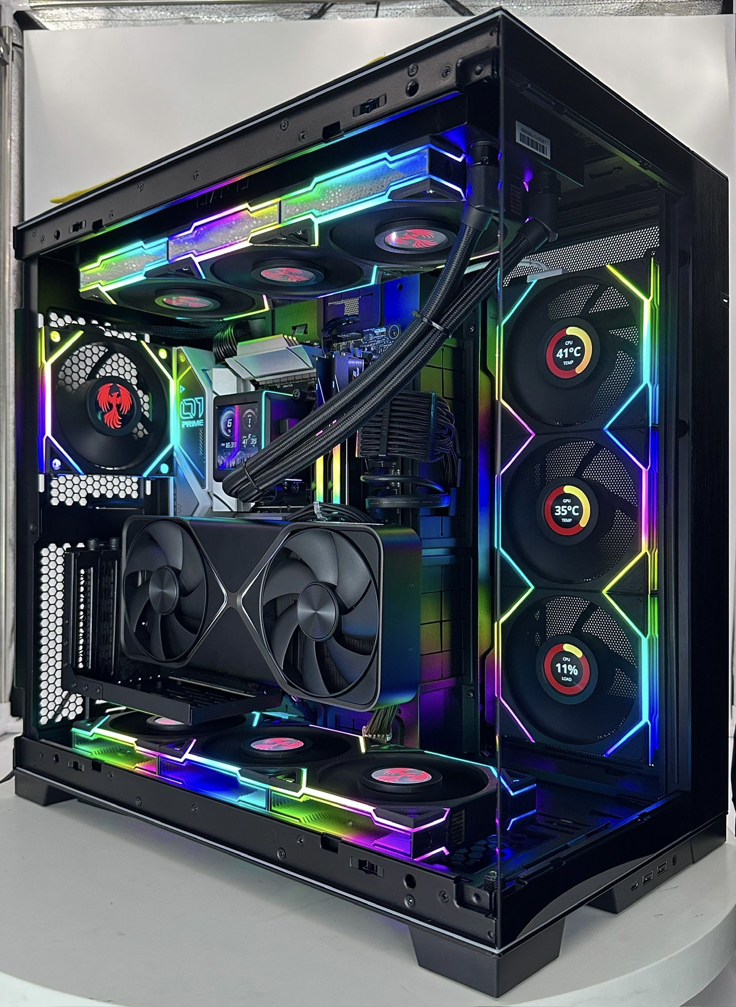 NVIDIA RTX 5090 AMD Ryzen 7 9800X3D 64GB DDR5 RAM 2TB SSD RGB Gaming Computer