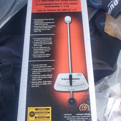 1/4" Drive Beam-Type Torque Wrench