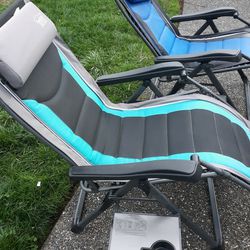 Camp Camping Lounge Chair Chaise Recliner Outdoor Furnitire Luxury Quality