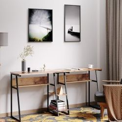 Two Person Desk 81.1-in Multiple Colors/Finishes Modern/Contemporary 2-person Desk