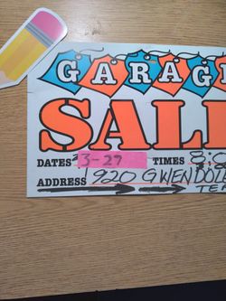 Biggest GARAGE SALE