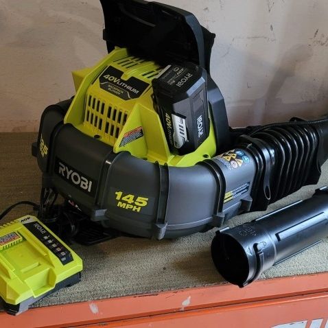 Variable Speed Ryobi 40v Ryobi Rechargeable Leaf Blower Ryobi Leaf