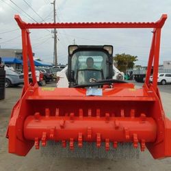 Forestry Drum Mulcher Attachment For Skidsteer  New