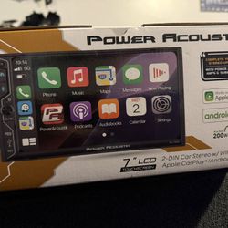 Apple CarPlay Brand New In Box 7” Double Din  Stereo