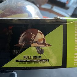 New Dax camo 50/50 full brim hard had