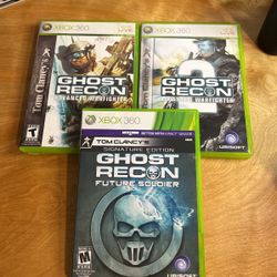 Xbox 360 Ghost Recon Games