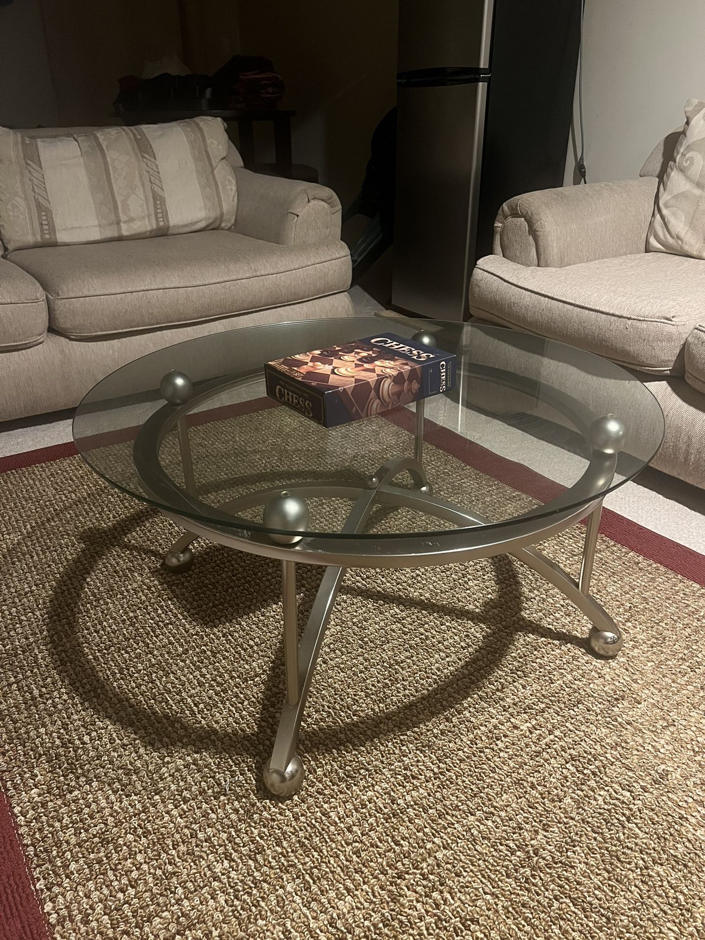 Glass Round Table For Sale !!!