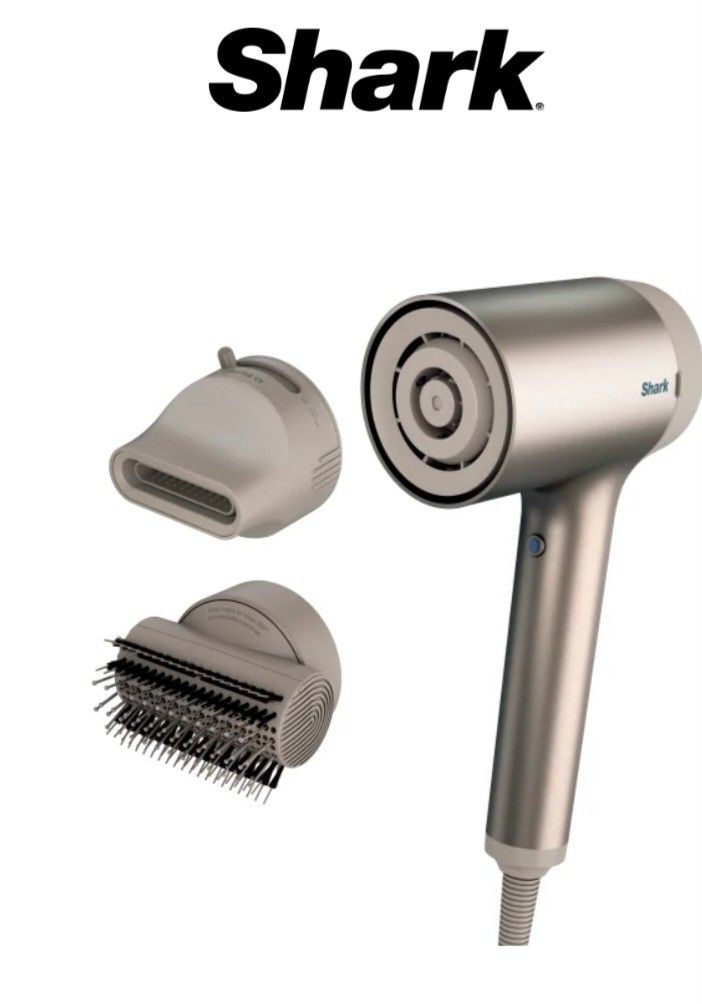 Shark HyperAIR IQ (HD112) - 2-in-1 Ionic Hair Blow Dryer - New