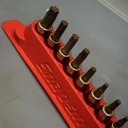 Snap-on Tools 12 pc Combination Drive TORX® Bit Standard Socket Set (T8-T25, T27-T55, T47)