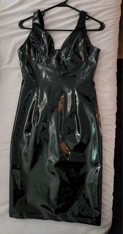 Vinyl dress