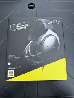 Xtrfy H1 Headset