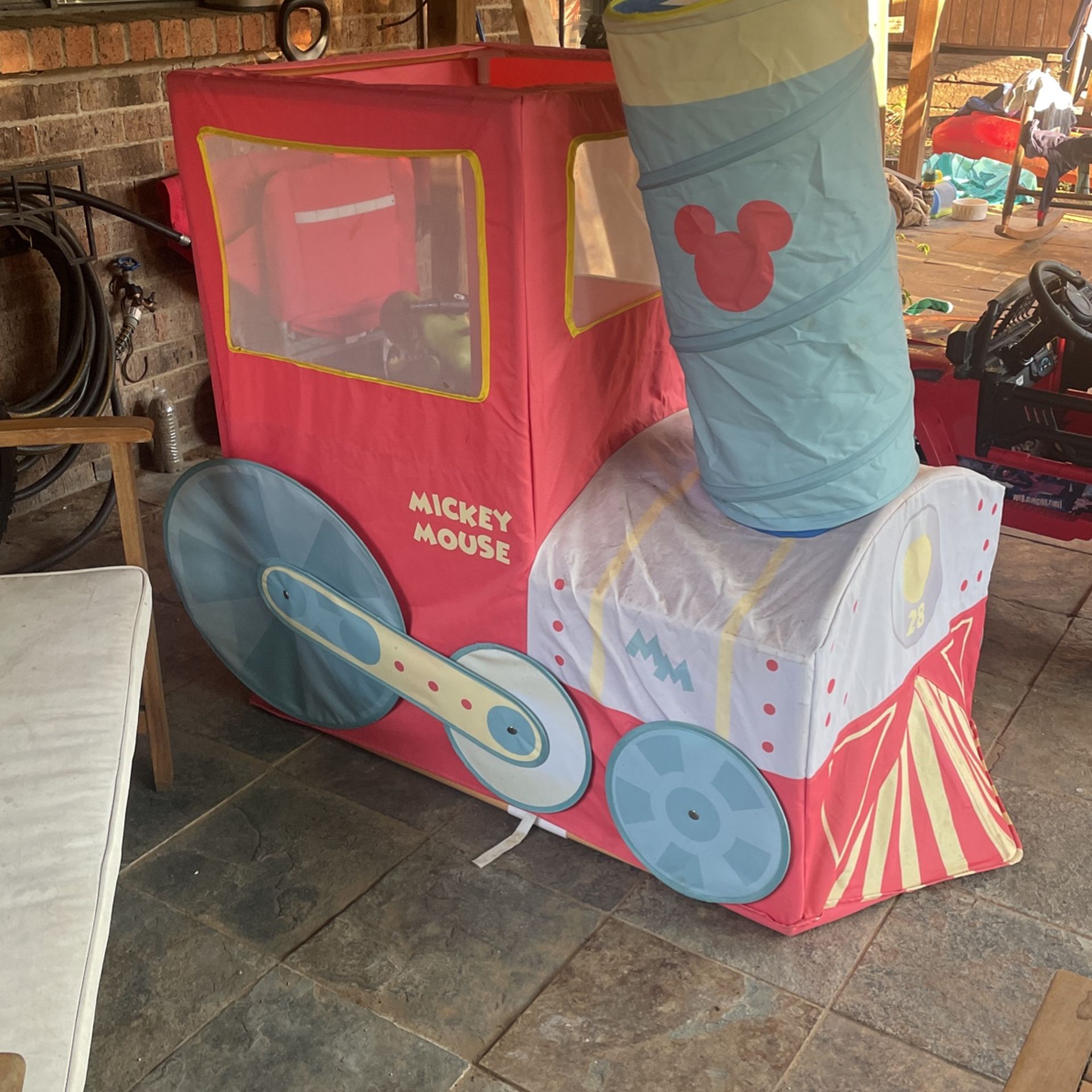 Mickey Mouse Train Play Tent 