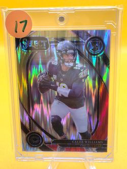 Panini 2024 Select Club Level Prizm Caleb Williams RC Chicago Bears #216
