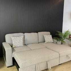 Couch w/ Pull Out Sleeper & Storage (FREE LOCAL DELIVERY 🚚)  