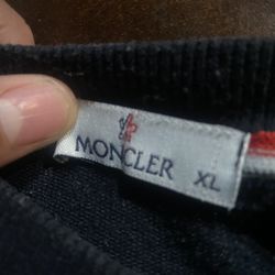moncler sweatshirt size medium men