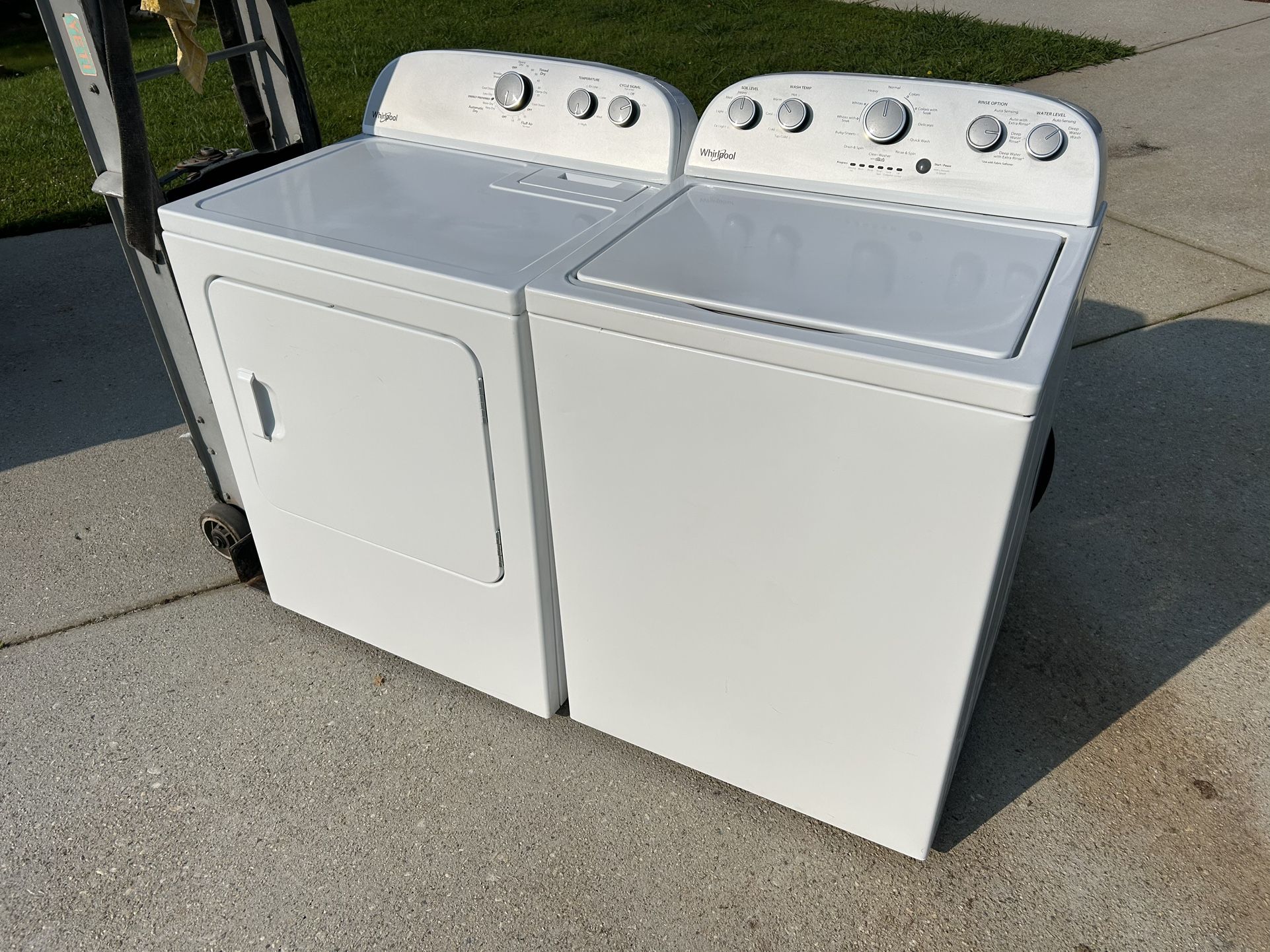 Full Size Whirlpool Washer And Dryer