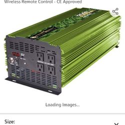 24 volt,3500 Watt Power Inverter 