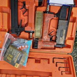 Stapler And Finish Nail