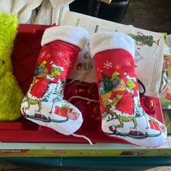 Grinch Christmas Stocking 