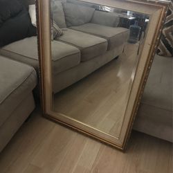 Large Antique Mirror 