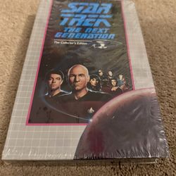 Star Trek The Next Generation VHS Angel One & 11001001 NEW SEALED