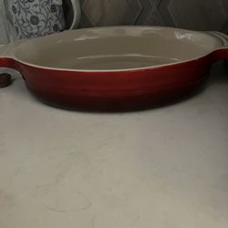 Le Creuset Oval baker - Red