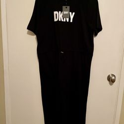 DKNY Black Casual Dress Size S