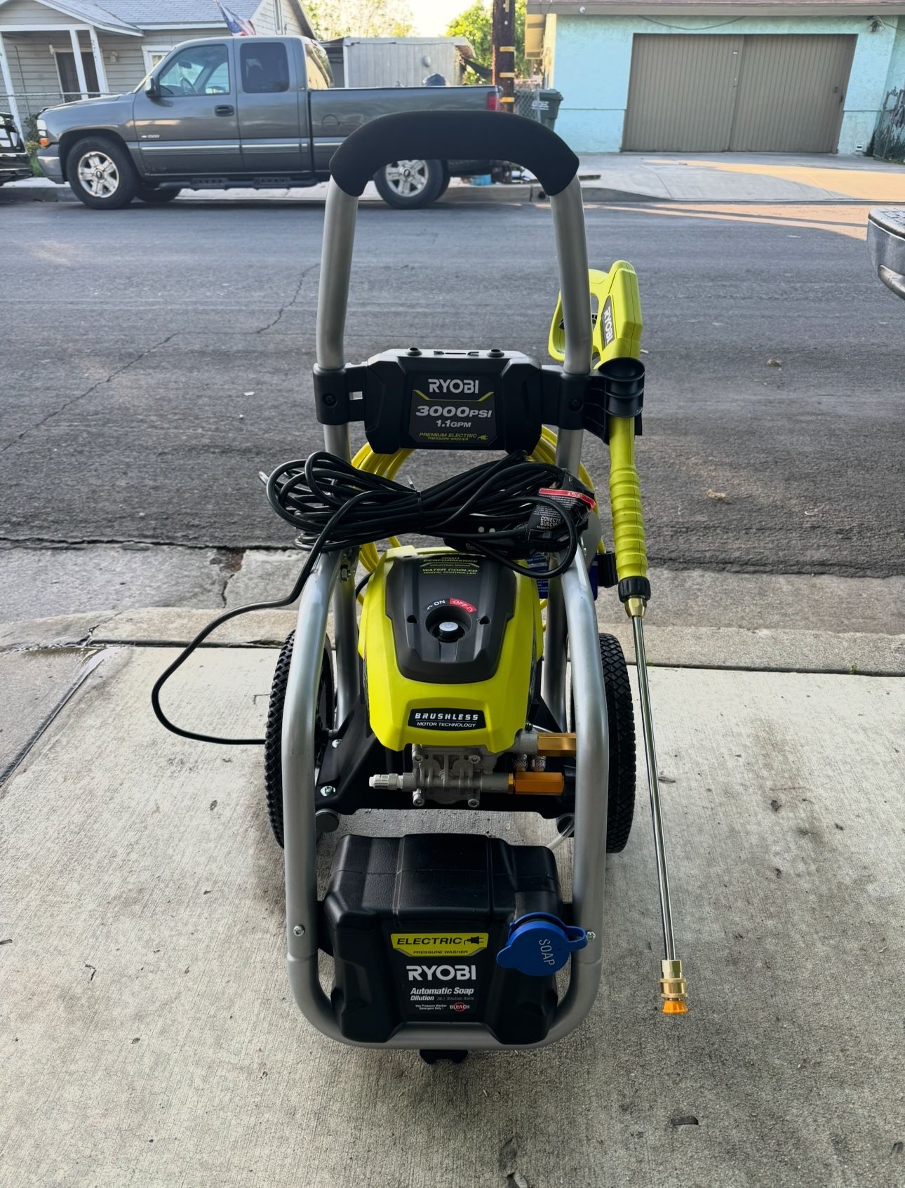 RYOBI3000 PSI 1.1 GPM Cold Water Electric Pressure Washer
