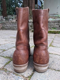 Red Wing 391 Men's Leather Boots- Size 13 Thumbnail