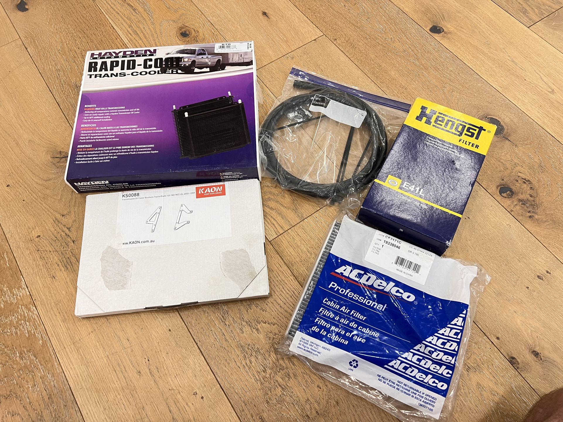 02-09 Gx470 Prado Cabin Air And Transmission Cooler 